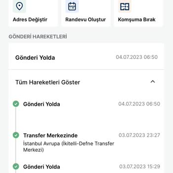 Trendyol Express Kargom Teslim Edilmedi
