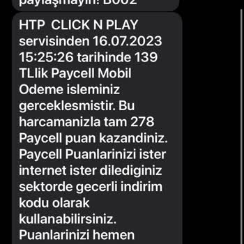 Paycell İznim Olmadan Yapılan Abonelik Ve Ücret Kesintisi