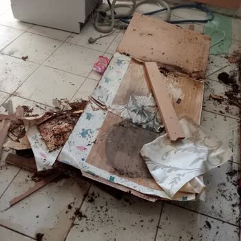 Waterbox Su Arıtma Cihazı Servis Tahliye Borusunu Dolabın İçine Bırakmış