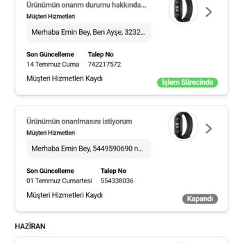 Garanti Ye Giden Ama Bilgi Alınamaya Xiaomi