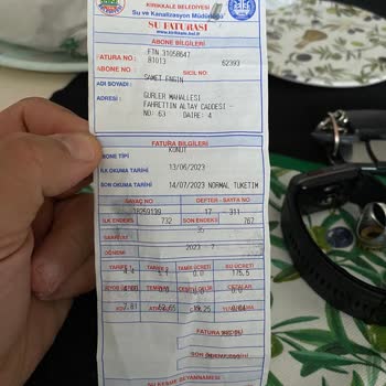 Kırıkkale Belediyesi Fazla Su Faturası