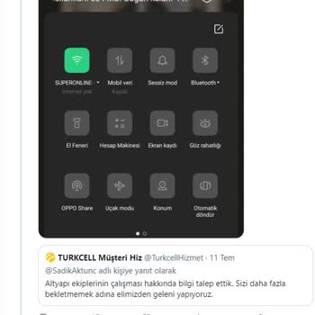Turkcell 2 Haftadır İnternet/3 Yıldır Mobil Veri Sorununu Çözmüyor