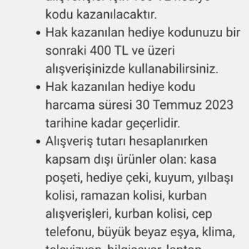 Carrefour SA Alışveriş Yaptırmak İçin Kampanya Yapıp Hediye Çeklerini Göndermiyor