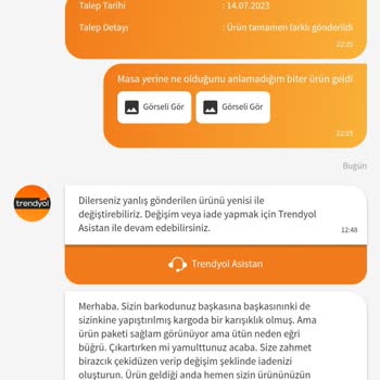 Trendyol Pesin Ödediğim Ürünümü Alamıyorum