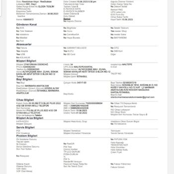 Reeder Telefon Şikayeti. Telefon 30 Günü Geçti Ortada Yok.