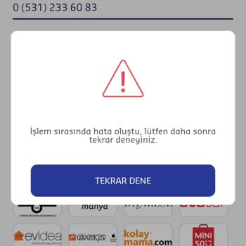 Sodexo Mobil İle İşlem Yapılamama Sorunu