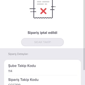 Domino's Pizza Ye Kazan Sipariş İptali