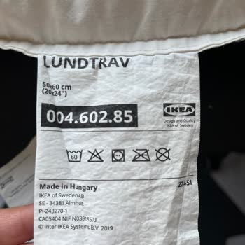 IKEA Ördek Tüyü Yastık Kötü Kokuyor