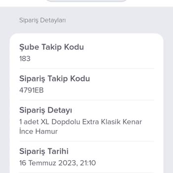 Domino's 30 Dakika İade Etmeme