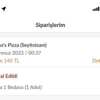 Trendyol Ve Domino's Pizza Müşterinin İsteğine Cevap Vermiyor