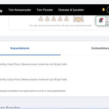Domino's Pizza Ye Ye Kazan Kampanya Sorunu