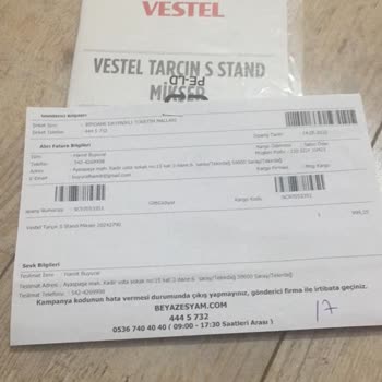 Vestel Tarçın Stand Mikser Çırpıcı Tedariği