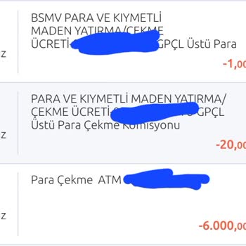 Yapı Kredi Bankası Para Çekme Ücreti