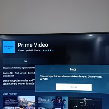 Samsung Curved TV Bağlantı Ve Uygulama Yükleyememe Sıkıntısı