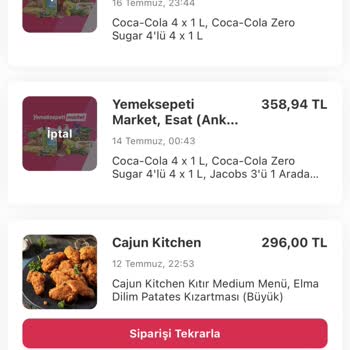 Yemeksepeti Market Komedisi Ankara Çankaya