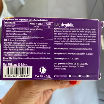 TAB İlaç Sahte İlaç Magnimore Plus