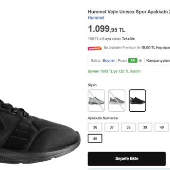 Hepsiburada Olan Hummel Marka Ürünü Yok Diye İptal Etti