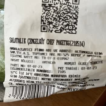 Metro Grossmarket Kozyatağı Şubesindeki Taze Salatalıklar Küf Kokuyor