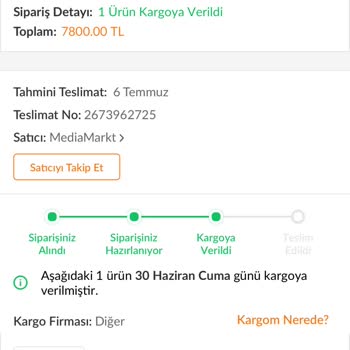Trendyol Ve Media Markt Paramı İade Etmiyor