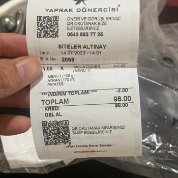 Yaprak Dönercisi Bayat Ekmek İle Yapılan Hizmet!