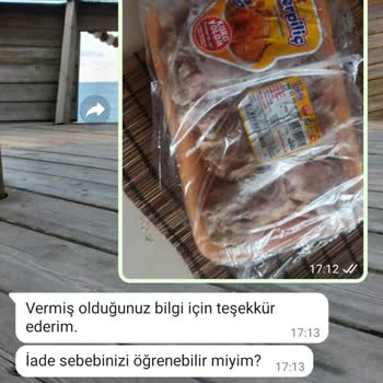 A101 Kapıda İade Ücretim Verilmedi