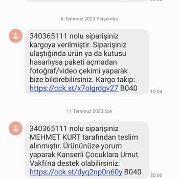 Çiçek Sepeti Almadığım Ürünü Bana Teslim Etti