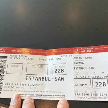 THY Uçak Rötarı Açığa Alınan Biletim