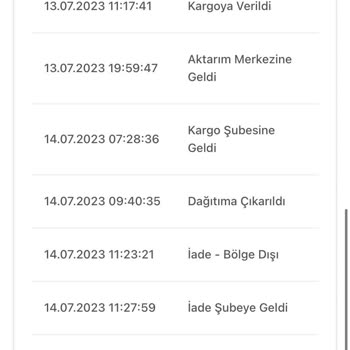 Bershka Rastgele Ürün İadesi Koydu
