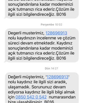 Vodafone Net Yetkili Kişiyle Görüşmek İstiyorum!