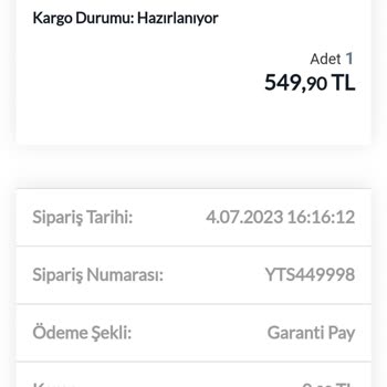 Yataş Bilgi Verilmeden Teslimat Süresinin Uzaması