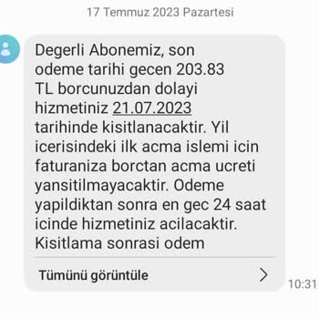 D-Smart Vodafone İnternet Paketi Hakkında Bilgilendirme
