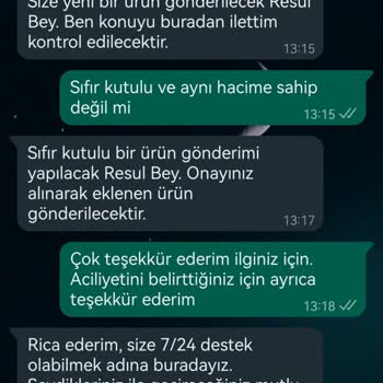 Regal Buzdolabı 20iş Günü Geçmesine Rağmen Yeni Ürün Göndermiyor