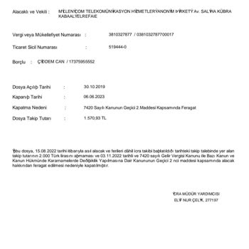 Millenicom Ödeme İadesi Yapmıyor