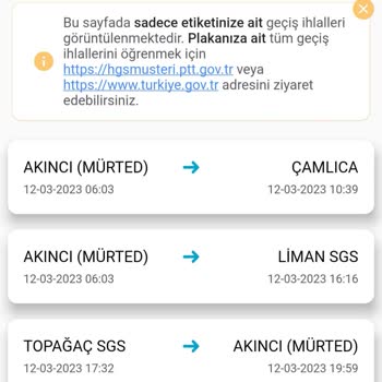 HGS Para Yüklememe Rağmen Ceza Geldi.