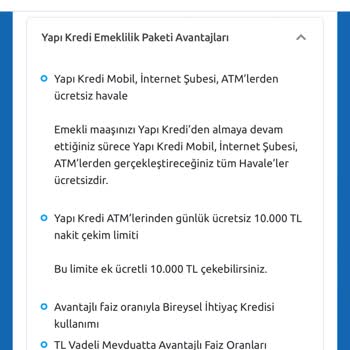 Yapı Ve Kredi Bankası Emekli Maaş Promosyon