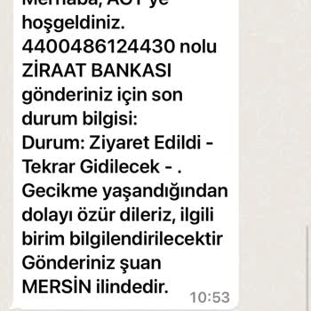 AGT Kurye (aynigunteslim.com) Bankkart Ve Kredi Kartım Ortada Yok