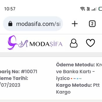 ModaŞifa Teslim Edilmeyen Sipariş