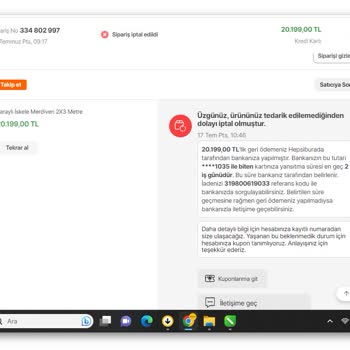 Hepsiburada Beni Çok Mağdur Etti Ve Zarara Soktu