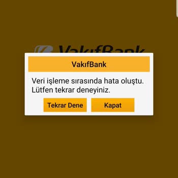 VakıfBank Tradeonline Uygulamasına Giriş Yapamıyorum