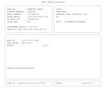 HGS Hesabıma Para Düşmedi