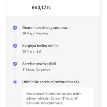 Hepsiburada Garantisi Olmasına Rağmen Artan Maliyetlerden Dolayı Tamir Edilmiyor!