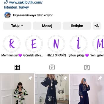Saklı Butik Instagram Alışverişi Değişim İçin Verilmeyen Yanıt