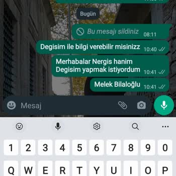 Saklı Butik Instagram Alışverişi Değişim İçin Verilmeyen Yanıt