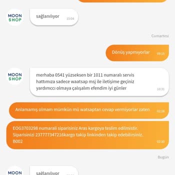Moonshop İçin Şikayet Ticaret Bu Değil