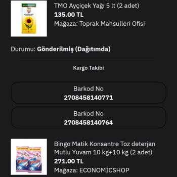 Epttavm 8 Aydır Teslim Edilmeyen Kayıp Kargom