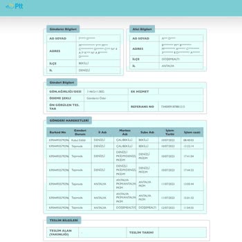 PTT Kargo İle Gelemeyen Kargom