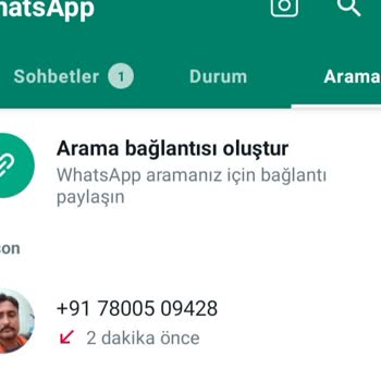 WhatsApp +22 Ve +91 İle Başlayan Yabancı Numaralardan WhatsApp Üzerinden Arama