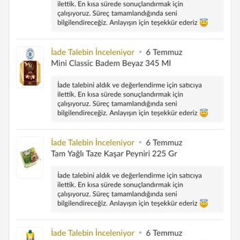 Trendyol Hızlı Market Yanlış Ürün - İade Çilesi