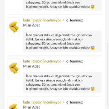 Trendyol Hızlı Market Yanlış Ürün - İade Çilesi