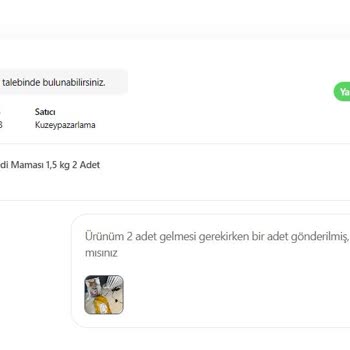 Zonguldak Kuzey Pazarlama Ve Hepsiburada Kedi Maması Sorunu